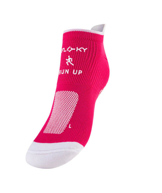 CALZA RUN UP SHORT FLOKY FUCSIA