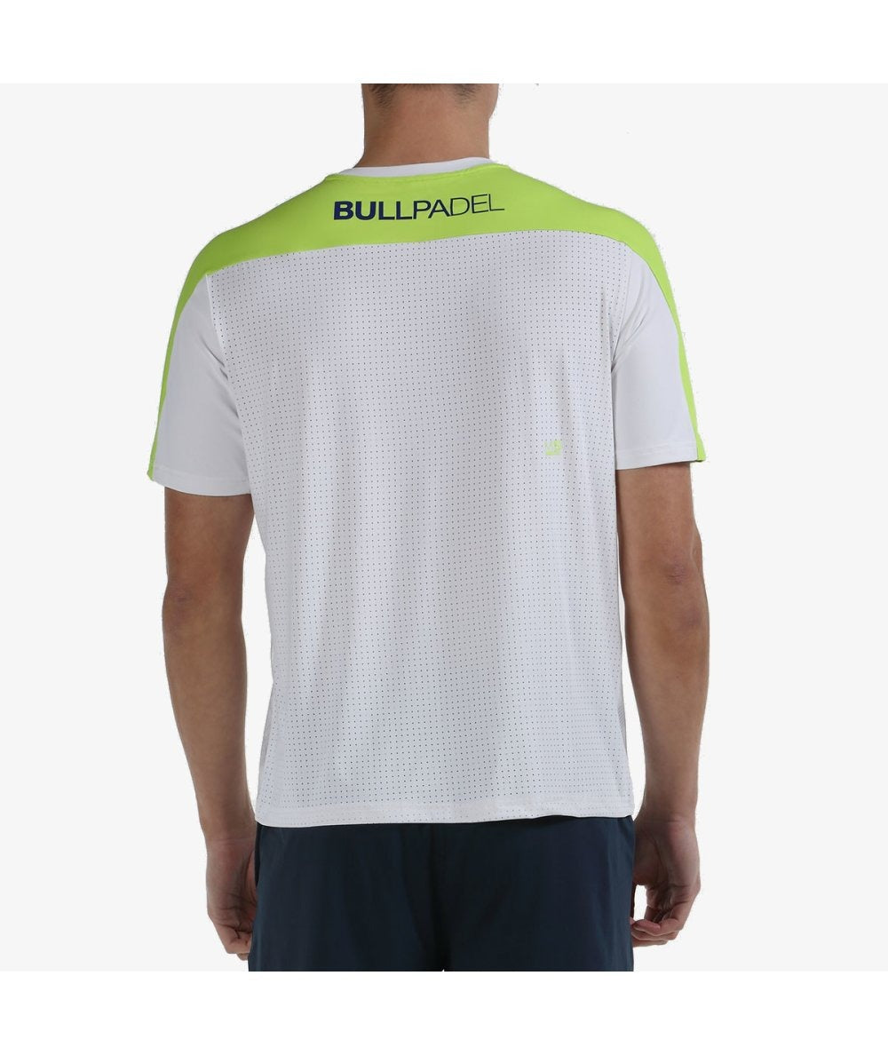 T-SHIRT UOMO BULLPADEL MITAD BIANCO 012