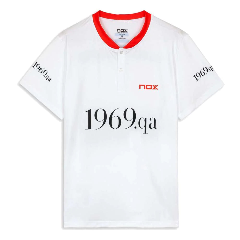 UOMO T-SHIRT NOX AGUSTIN TAPIA  AT10 WHITE 2023